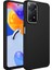 Redmi Note 11 Global Kılıf Metal Çerçeve ve Buton Tasarımlı Silikon Luna Kapak 1