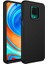 Redmi Note 9s Kılıf Metal Çerçeve ve Buton Tasarımlı Silikon Luna Kapak 1