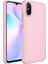 Redmi 9A Kılıf Metal Çerçeve ve Buton Tasarımlı Silikon Luna Kapak 1