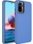 Redmi Note 10 Kılıf Metal Çerçeve ve Buton Tasarımlı Silikon Luna Kapak 1