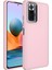 Redmi Note 10 Pro Kılıf Metal Çerçeve ve Buton Tasarımlı Silikon Luna Kapak 1