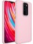 Redmi Note 8 Pro Kılıf Metal Çerçeve ve Buton Tasarımlı Silikon Luna Kapak 1