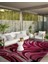 Shape Koleksiyonu Pembe Tonlarda Dokuma Taban Saçaklı Modern Dekoratif Halı SHAPE110 3