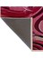 Shape Koleksiyonu Pembe Tonlarda Dokuma Taban Saçaklı Modern Dekoratif Halı SHAPE110 5