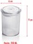 12'Li Barok Yuvarlak Baharat Kavanoz Seti & Saklama Kabı & Erzak Kabı (12 Adet 250 Ml) 5