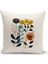 Flower Serisi Çift Tarafı Dijital Baskılı Kırlent Kılıfı (Cushion Cover) 1