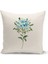 Flower Serisi Çift Tarafı Dijital Baskılı Kırlent Kılıfı (Cushion Cover) 1
