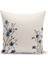 Flower Serisi Çift Tarafı Dijital Baskılı Kırlent Kılıfı (Cushion Cover) 1