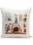 Bohem Serisi Çift Tarafı Dijital Baskılı Kırlent Kılıfı (Bohem Cushion Cover) 1