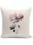 Flower Serisi Çift Tarafı Dijital Baskılı Kırlent Kılıfı (Cushion Cover) 1
