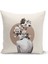 Bohem Serisi Çift Tarafı Dijital Baskılı Kırlent Kılıfı (Bohem Cushion Cover) 1