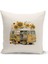 Vintage Serisi Çift Tarafı Dijital Baskılı Kırlent Kılıfı (Vintage Cushion Cover) 1