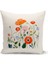 Flower Serisi Çift Tarafı Dijital Baskılı Kırlent Kılıfı (Cushion Cover) 1