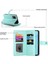 Oppo A54 4g Için Flip CASE/A54S Crossbody Kayış Iş Çok Fonksiyonlu (Yurt Dışından) 4