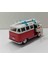 1:40 Maisto Volkswagen Van Samba Minibüs Kırmızı 3