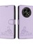 Oppo A3 Pro 5g/a2 Pro 5g Kedi Rfıd Cüzdan Kapak Çevirin Kart Yuvası (Yurt Dışından) 1