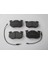 Peugeot 306 Sd/hb 00/01 Arka Fren Balatası (2 Kablolu)(Di̇sk) (105X54,9X11)(BRAMAX) 3