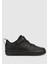 Court Borough Low 2 Leather Sneaker Deri Lastik Ipli Bantlı Spor Ayakkabı Siyah 1