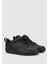 Court Borough Low 2 Leather Sneaker Deri Lastik Ipli Bantlı Spor Ayakkabı Siyah 3