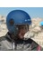Classy Mat Navy Mavi Kask Şeffaf Cam H2 5
