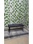 Siyah Metal Ayaklı Metal Kasalı Bench Mutfak Salon Antre Yatak Odası Balkon Puf Bank 1