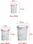 12'Li Barok Yuvarlak 3 Boy Kavanoz Seti & Saklama Kabı & Erzak Kabı (4 Adet 2000 Ml, 4 Adet 1000 Ml, 4 Adet 500 Ml) 4