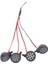 1/5 Baja Rovan Motor 5b Rc Araba Için 4 LED Işık Alıcı Kiti (Yurt Dışından) 3