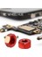 Alüminyum Rc Araba 12MM Altıgen Tekerlek Hub Sürücü Adaptörü Uzatma Birleştirici Çoğaltıcı 1/10 Rc Araba C14 C24 B14 B24 B16 B36 Kırmızı (Yurt Dışından) 2