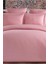 Ipekçe Home Ipekçe Elegant Stripe Saten Çift Kişilik Nevresim Takımı Pembe 1