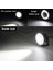 Hyundai Getz 2002–2011 Uyumlu Üniversal Mercekli Angel Sis Farı Metal Su Geçirmez 76 mm Beyaz Halkalı Gündüz Farı Angel Eyes 2 Adet 5