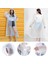 1 Adet 1.kalite Beyaz Yağmurluk Vıp Unısex Raın Coat Şapkalı Çıtçıtlı Yağmurluk Outdoor Yağmurluk 1