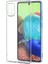 Galaxy A71 Kılıf Kamera Korumalı Süper Silikon Kapak-Renksiz 1