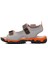 24-410-F Siyah-Turuncu Ortopedik Erkek Çocuk Sandalet 2