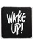 Unisex Siyah Değiştirilebilir Şapka Sticker - Wake Up! Tasarım 1