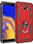 Samsung Galaxy J4+ Plus Kılıf Vega Yüzüklü Standlı + Ekran Koruyucu 1