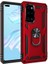 Huawei P40 Kılıf Vega Yüzüklü Standlı + Ekran Koruyucu 1