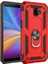 Samsung Galaxy J6+ Plus Kılıf Vega Yüzüklü Standlı + Ekran Koruyucu 1