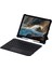Apple iPad Air 11 M2 2024 Kılıf Inter Ledli Mousepadli 2in1 Işıklı Klavyeli Kılıf 2
