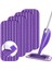 Swiffer Wet Jet ile Uyumlu Yeniden Kullanılabilir Paspas Pedleri, Islak Jet Pedleri Yedekleri, Mikrofiber Yedek Pedler 4'lü Paket Mor (Yurt Dışından) 3