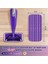 Swiffer Wet Jet ile Uyumlu Yeniden Kullanılabilir Paspas Pedleri, Islak Jet Pedleri Yedekleri, Mikrofiber Yedek Pedler 4'lü Paket Mor (Yurt Dışından) 4