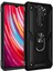 Xiaomi Redmi Note 8 Pro Kılıf Vega Yüzüklü Standlı + Ekran Koruyucu 1