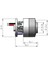 45MM 80000RPM BL4560 Dc 120W Araba Elektrikli Süpürge Fırçasız Motor Yüksek Hızlı Kablosuz Elektrikli Süpürge Mikro Motor (Yurt Dışından) 5