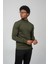 Erkek Slim Fit Düz Renk Balıkçı Yaka Boğazlı Kazak 2