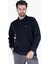 Yıldırımlar 3 İplik Polo Yaka Fleto Cepli Sweatshirt 1