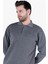 Yıldırımlar 3 İplik Polo Yaka Fleto Cepli Sweatshirt 3