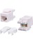 Jack 1 RJ45 Cat6 180 Derece 10 Adet 2