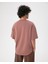 Ayma Active Pembe Organik Pamuk Kısa Kollu Erkek Oversize T-shirt 2