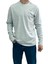 Gri Unisex No Standart Uzun Kollu Polyester Karışımlı T-Shirt 1
