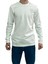 Krem Unisex No Standart Uzun Kollu Likralı T-Shirt 1