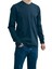 Koyu Yeşil Unisex No Standart Uzun Kollu Likralı T-Shirt 2